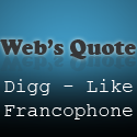 web's quote - digg-like francophone